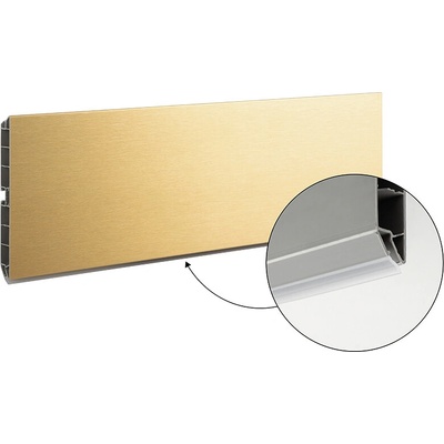 SCILM sokel 120 mm zlatá brúsená