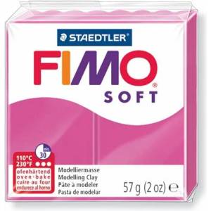FIMO Глина, 57 g, горима, FIMO "Soft", малина 8020-22 (8020-22)