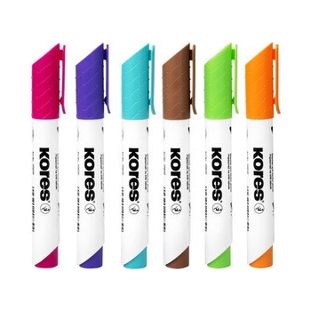 Kores K-Marker XW2 6 rôznych farieb
