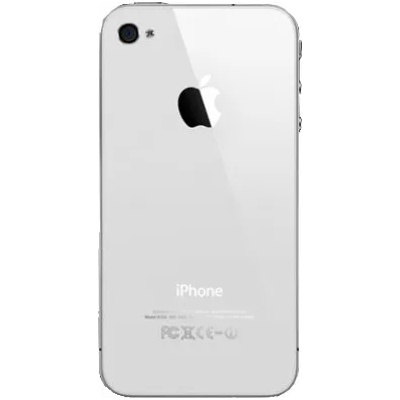 Apple Оригинален Заден Капак за Apple iPhone 4 Бял