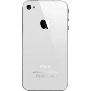 Apple Оригинален Заден Капак за Apple iPhone 4 Бял