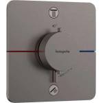 Hansgrohe ShowerSelect Comfort - Термостатен смесител за вграждане, за 2 консуматора, четкан черен хром 15583340 (15583340)