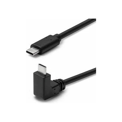 MicroConnect USB-C cable 3m, 3.2 Gen2, one end Angled , 60W, 10Gbps