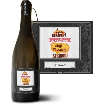 Sablio Čas strávený s rodinou Prosecco biele suché šumivé víno 10,5 % 0,75 l (holá fľaša)
