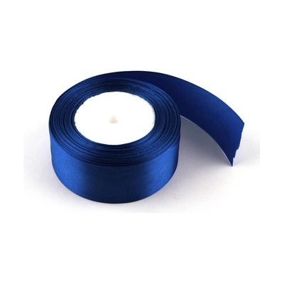 Stuha saténová 4cm x 23m MODRÁ – Zboží Dáma