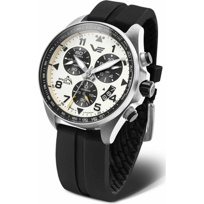 Vostok Europe 6S30/325A743 čierny gumový remienok