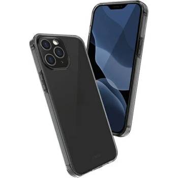 Uniq Противоударен Силиконов Калъф за iPhone 12 Pro Max, UNIQ AirFender Case, Черен (8886463674376)