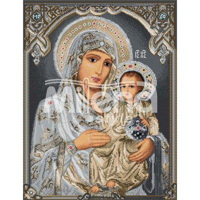 Milena Style Йерусалимска икона - гоблен със схема конци dmc 1: 1