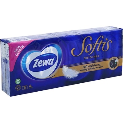 Zewa Носни кърпички четирипластови 10x20гр 10бр