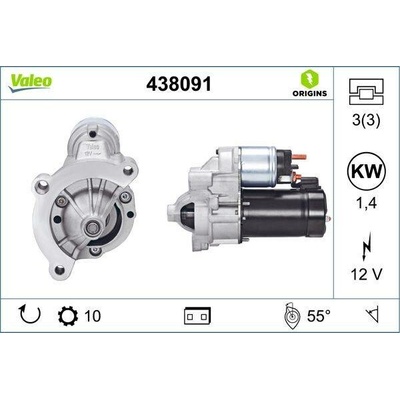 Startér VALEO 438091
