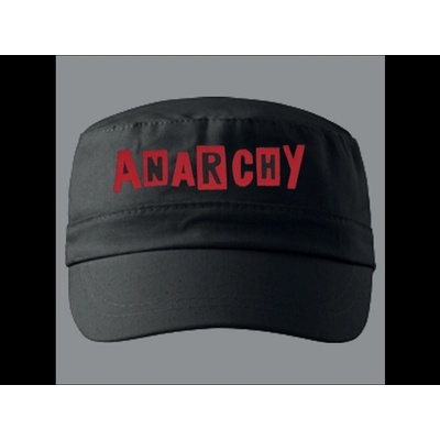Malfini Kšiltovka ANARCHY nápis red