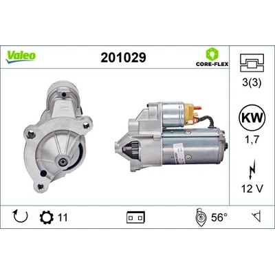 Startér VALEO 201029