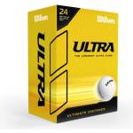Wilson Ultra 24 Golf Balls Pack - White 24Pk