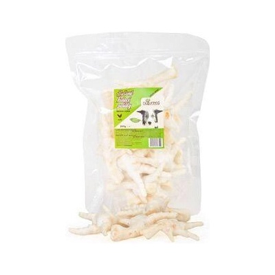 NATURECA pochúťka Kuracie labky sušené kalciové 250 g