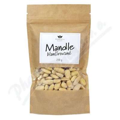 Ekomedica Mandle blanšírované 250 g