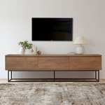 TopMebel ТВ шкаф Amedeo TopMebel от меламин в орех 180x40x50cm - topmebel - 459,31 лв