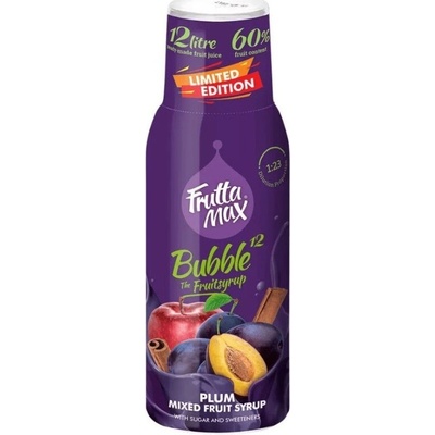 Fruttamax Sirup jablko slivka škorica 0,5 l