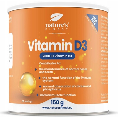 Nutrisslim Vitamin D3 2000iu 150 g