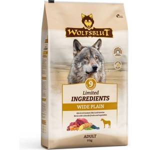 Wolfsblut Ограничени съставки Възрастни Широк Плосък 9 кг