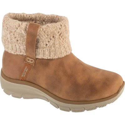 Skechers kotníkové boty Easy Going Cozy Weather hnědá