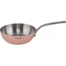 De BUYER Hlboká medená panvica na indukciu 24 cm