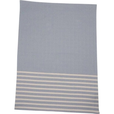 David Fussenegger Dětská deka Mare Kids Honeycomb with Stripes Light Blue
