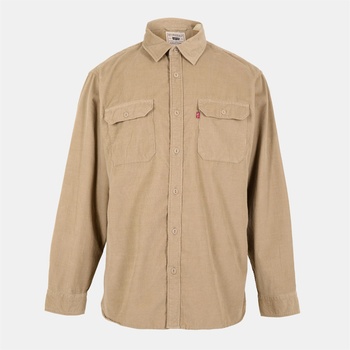 Levi's Риза с дълъг ръкав Levis Men's Jackson Worker Long Sleeve Denim Shirt - True Chino Cord