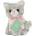 Studio Pets Плюшена играчка Studio Pets - Коте Бела с куфарче, паспорт и стикери, 8 cm (6532)