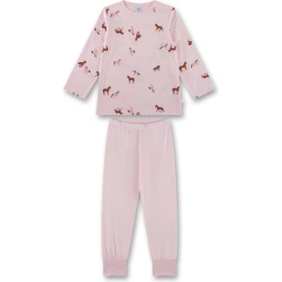 Sanetta Детско ежедневно термо бельо Sanetta Kid's Pyjama Long AOP 233564 Pyjamas - Rosa - размер 104 (EU) (714-1398-0113)