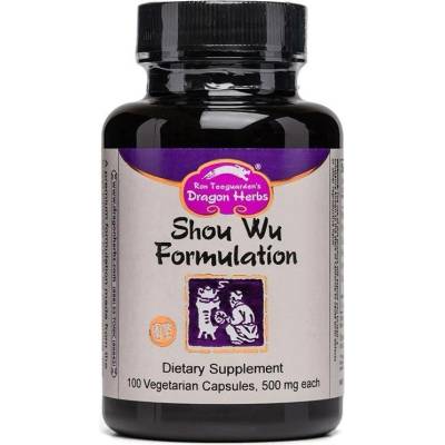 Dragon Herbs Shou Wu Formulation, 100 вегетариански капсули, Dragon Herbs (001337 (133) DH)