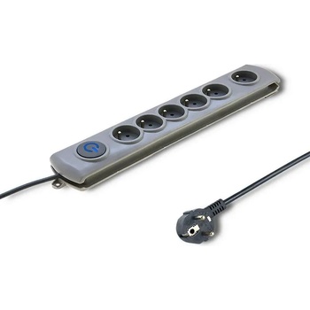 Qoltec 6 Plug 3 m Switch (50166)
