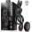 InToYou Konny Vibrating Rabbit Double Cockring with Remote Black