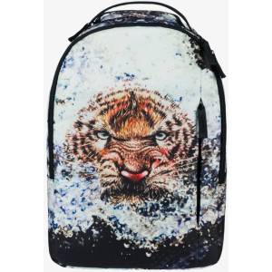 BAAGL Черно-бежова раница Baagl eARTh - Tiger by Lukero BAAGL | Bezhov | Момчешки | ЕДИН РАЗМЕР