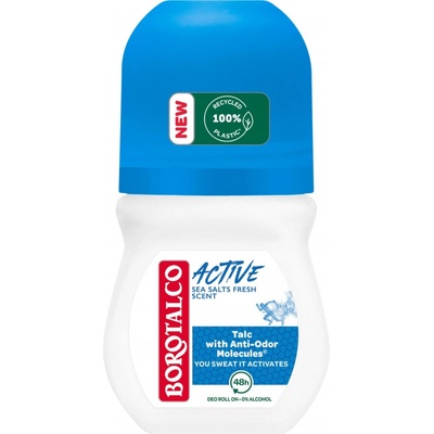 Borotalco Active Sea Salt Fresh roll-on 50 ml