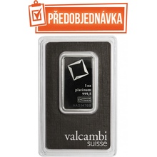 Valcambi platinový slitek 1 oz