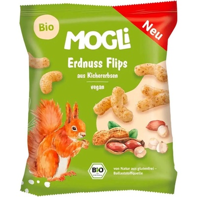 MOGLI Bio arašídové křupky 3r+ 30 g