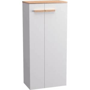 Krofam Бял висящ шкаф за колони Krofam e-L_WOOD 110 см (139-0006)