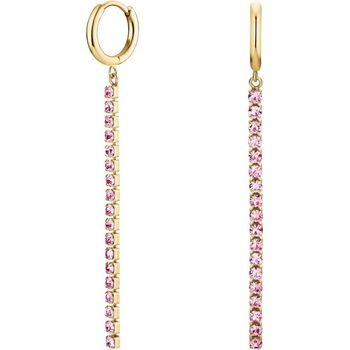 Rosefield Dámske pozlátené náušnice JETRG-J917