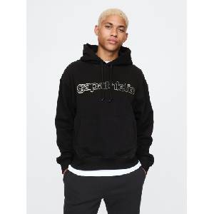 GAP Суитшърт Oversize Gap Athletic GAP | Cheren | МЪЖЕ | XS