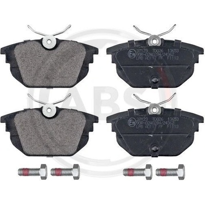 Sada brzdových platničiek kotúčovej brzdy A.B.S. 36869