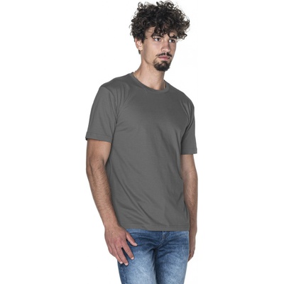 Pánské tričko T-shirt Heavy 21172 melanžově šedá