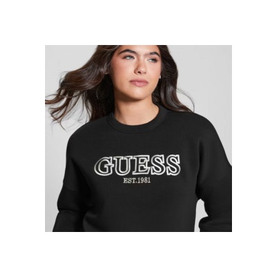 Guess midge cn sweatshirt V4BQ03KCHX0-JBLK