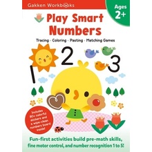 Play Smart Numbers Age 2+: Preschool Activity Workbook with Stickers for Toddler Ages 2, 3, 4: Learn Pre-Math Skills: Numbers, Counting, Tracing,