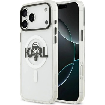 KARL LAGERFELD IML Karl Sketch Logo MagSafe Case за iPhone 17 Pro Max - прозрачен (3666339504588)