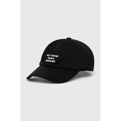 Drôle de Monsieur Памучна шапка с козирка Drôle de Monsieur La Casquette Slogan (PERM.CP151.CO138.BL)