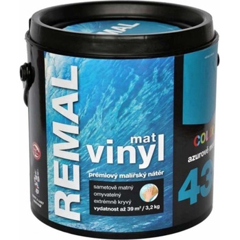 Remal vinyl color mat azúrovo modrá 3,2 kg