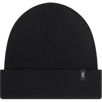 On merino beanie černá