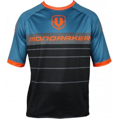 Mondraker Enduro Trail short black/petroleum/orange