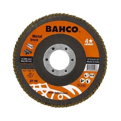 Bahco Kotouč lamelový zirkonový 115 mm P60 BA-3927-115IM-P60