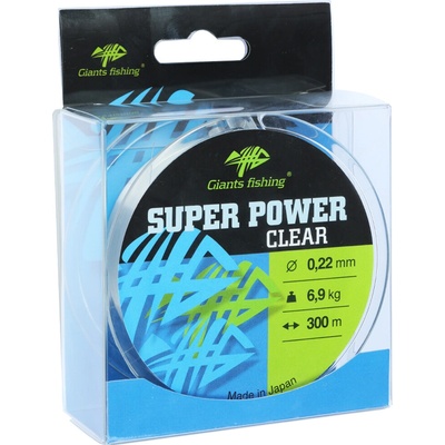 Giants Fishing Super Power Clear 300 m 0,18 mm 4,8 kg